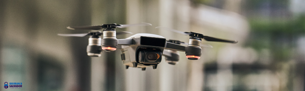 Drones para perimetro em condominio segurança salvador